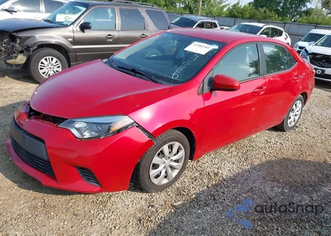 2014 Toyota Corolla Le from USA, damaged, VIN 2T1BURHE4EC189685